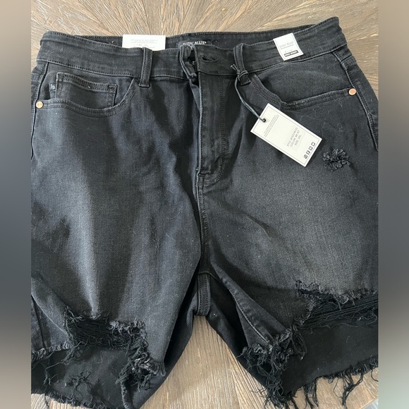 Black Judy Blue shorts - Picture 1 of 4